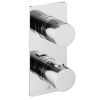 Just Taps Evo Thermostatic concealed 2 outlet shower valve Chrome 64671CH