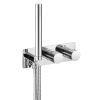 Just Taps Evo Thermostatic concealed 2 outlet shower valve with attached handset Chrome
