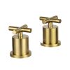 Just Taps Solex Panel Valves - Pair