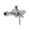 Eastbrook Exposed Thermostatic Crosshead Shower Valve - Chrome