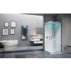 Novellini EON A80 Hydromassage Sliding Door Enclosure (No Dome)