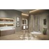 Novellini Lunes 2.0 Pentagonal PG Offset Shower Enclosure