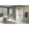 Novellini Media2.0 A100x80 Corner Entry Sliding Shower Enclosure