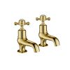 Just Taps Grosvenor Cross Cloakroom Basin Taps – 152mm