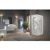 Novellini New Holiday 2P120 Hydromassage Sliding Shower Enclosure