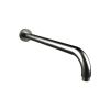 Crosswater UNION Shower Arm 400mm Brushed Black Chrome