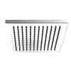 Just Taps Square Rainshower overhead shower 300mm x 300mm-Chrome