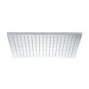 Just Taps Rainshower Square Ceiling Mounted Fixed Shower Head 400mm - Chrome