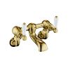 Just Taps Grosvenor Lever Antique Brass Edition Filler Wall Mounted