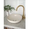 Kaldewei Miena 380mm Washbasin with Easy Clean & Sound Insulation 3181 - Seashell Cream - 909406003728