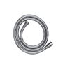 Just Taps Chrome plated, metal hose 1.25m