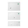 Crosswater Rectangular 35mm Anti-Slip Acrylic Shower Trays White Finish 1200 x 900mm