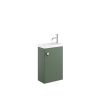 Crosswater Alo Cloakroom Unit 400 Sage Green AL4000FSGR