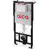 Alca 1.12m frame & cistern (12cm deep) WRAS air gap