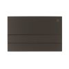 Crosswater Arena Flush Plate-Matt Black