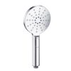 Just Taps Aquamist Round Multifunction Shower Handset-Chrome