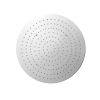 Just Taps Aquamist round ceiling mounted overhead shower with mist function 380mm-Chrome