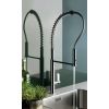 Gessi Aspire Professional side lever monobloc mixer with swivel spout and detachable/directable spray