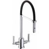 Abode Atlas Professional twin lever monobloc with flexible spout