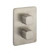 Crosswater Atoll / Glide II & Marvel Crossbox 2 Outlet Multi-flow Valve (1500 Valve) - Brushed Stainless Steel
