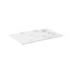Saneux AUSTEN 72cm countertop - Matt Carrara White - Solid surface - 12mm