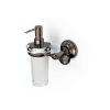 Bathroom Origins Oriental Crystal Black Chrome Soap Dispenser