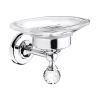 Bathroom Origins Oriental Crystal Chrome Soap Dish