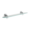Bathroom Origins Oriental Crystal Chrome Glass Shelf