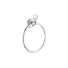 Bathroom Origins Oriental Crystal Chrome Towel Ring