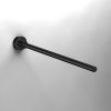 Bathroom Origins Tecno Project Black Fixed Towel Rail