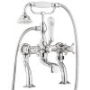 Crosswater Belgravia Crosshead Bath Shower Mixer with Kit - Chrome