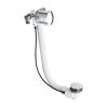 Crosswater Bath Pop-up Waste with Filler, Extended 90 cm