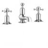 Crosswater Belgravia Crosshead Basin 3 Hole Set