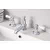 Crosswater Belgravia Lever Basin 3 Hole Set With Pop-Up Waste-Chrome