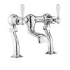 Crosswater Belgravia Lever Bath Filler-Chrome