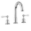 Crosswater Belgravia Lever Bath 3 Hole Set