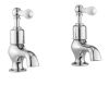Crosswater Belgravia Lever Bath Pillar Taps