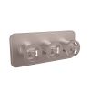 Crosswater Union Brushed Nickel Landscape Shower Valve With 3 Way Diverter