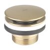 Crosswater Universal Basin Click Clack Waste Brushed Brass