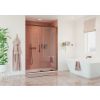 Crosswater Optix 10 Single Sliding Door Brushed Bronze