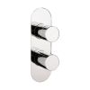 Crosswater DRIFT 2 outlet 2 Handle Trimset Concealed Thermostatic Valve