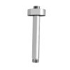 Just Taps Brass Ceiling Mounted Shower Arm 200mm-Chrome