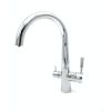 Central Modern Chrome 3-Way (Tri-flow) Kitchen Tap - Chrome