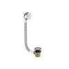 Tissino Alek Round bath filler with clicker waste and overflow