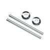 JIS Chrome Pipe Radiator Kit - ACPK