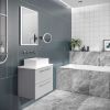 HIB Cirque LED Magnifying Bathroom Mirror