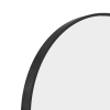 Origins Living Lomax Round Mirror Black