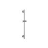 Saneux COS round shower slider rail – Brushed Nickel