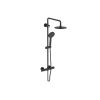 Saneux COS 2 way shower kit with bar valve - Matt Black