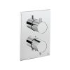 Crosswater MPRO Crossbox 2 Outlet Valve Trimset Chrome 